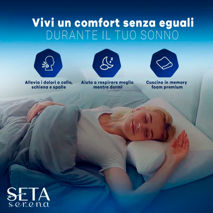 Cuscino Cervicale Ortopedico - Sonno Puro™